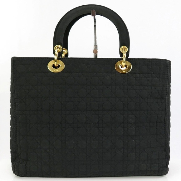 Dior Black Tote with Gold Accents - Picture 3 of 15